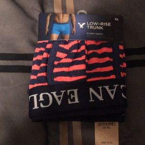 New XL mens low rise American Eagle trunks